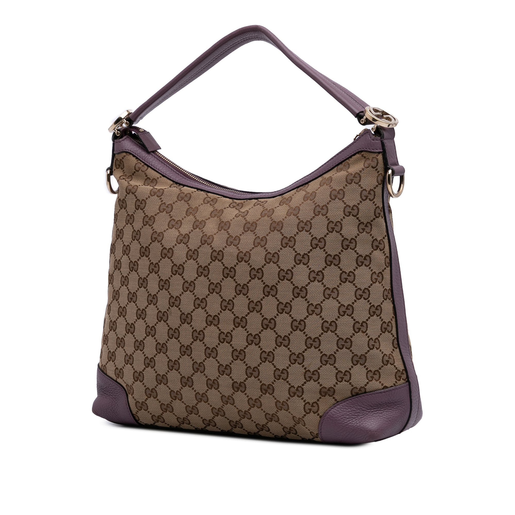 Small GG Canvas Miss GG Hobo