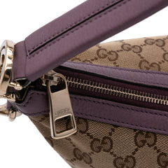 Small GG Canvas Miss GG Hobo
