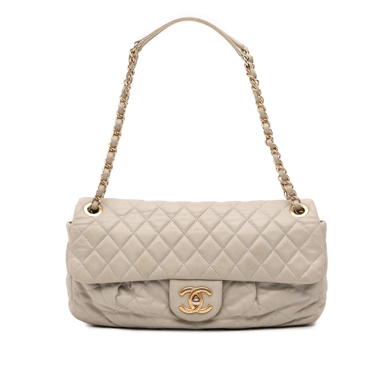 Quilted Calfskin Chic Quilt Flap