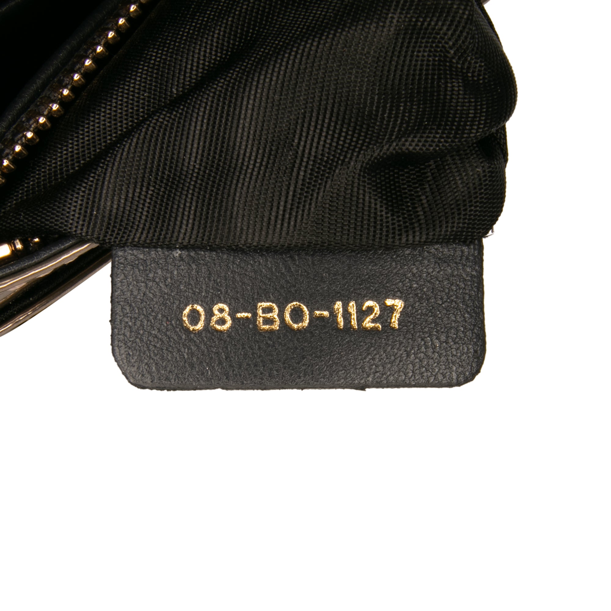 Metallic Patent Microcannage Diorama Wallet on Chain
