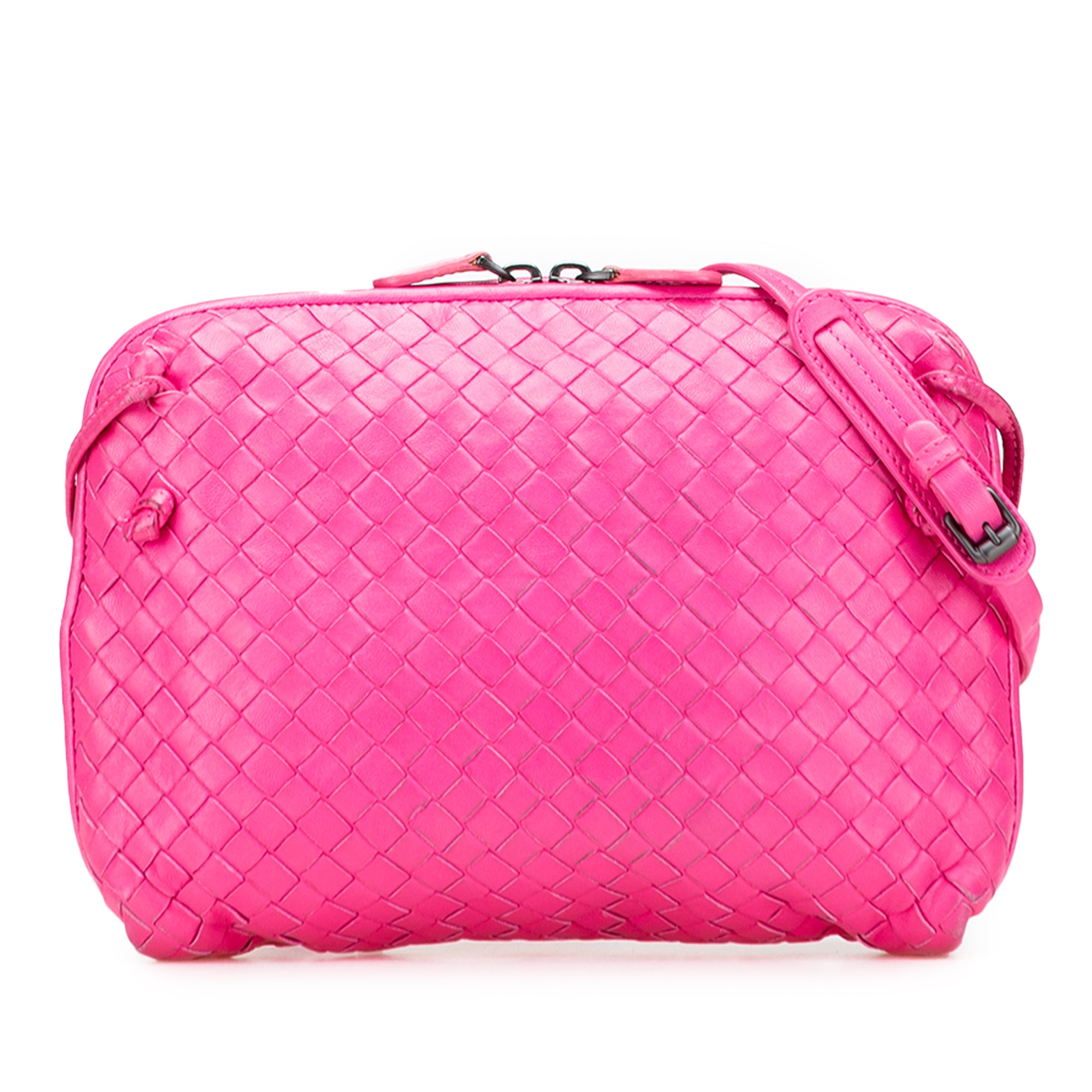 Nappa Intrecciato Nodini Crossbody
