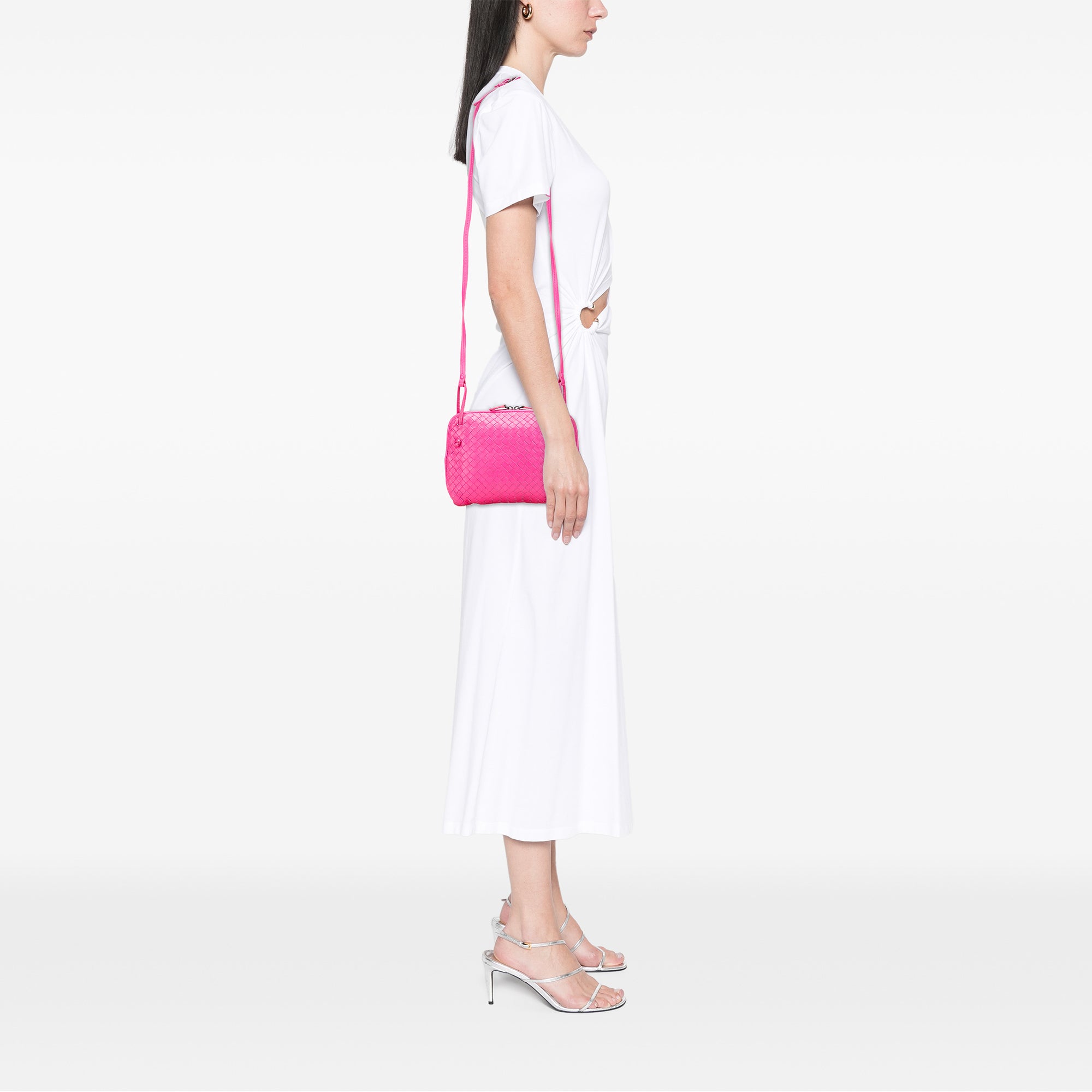 Nappa Intrecciato Nodini Crossbody