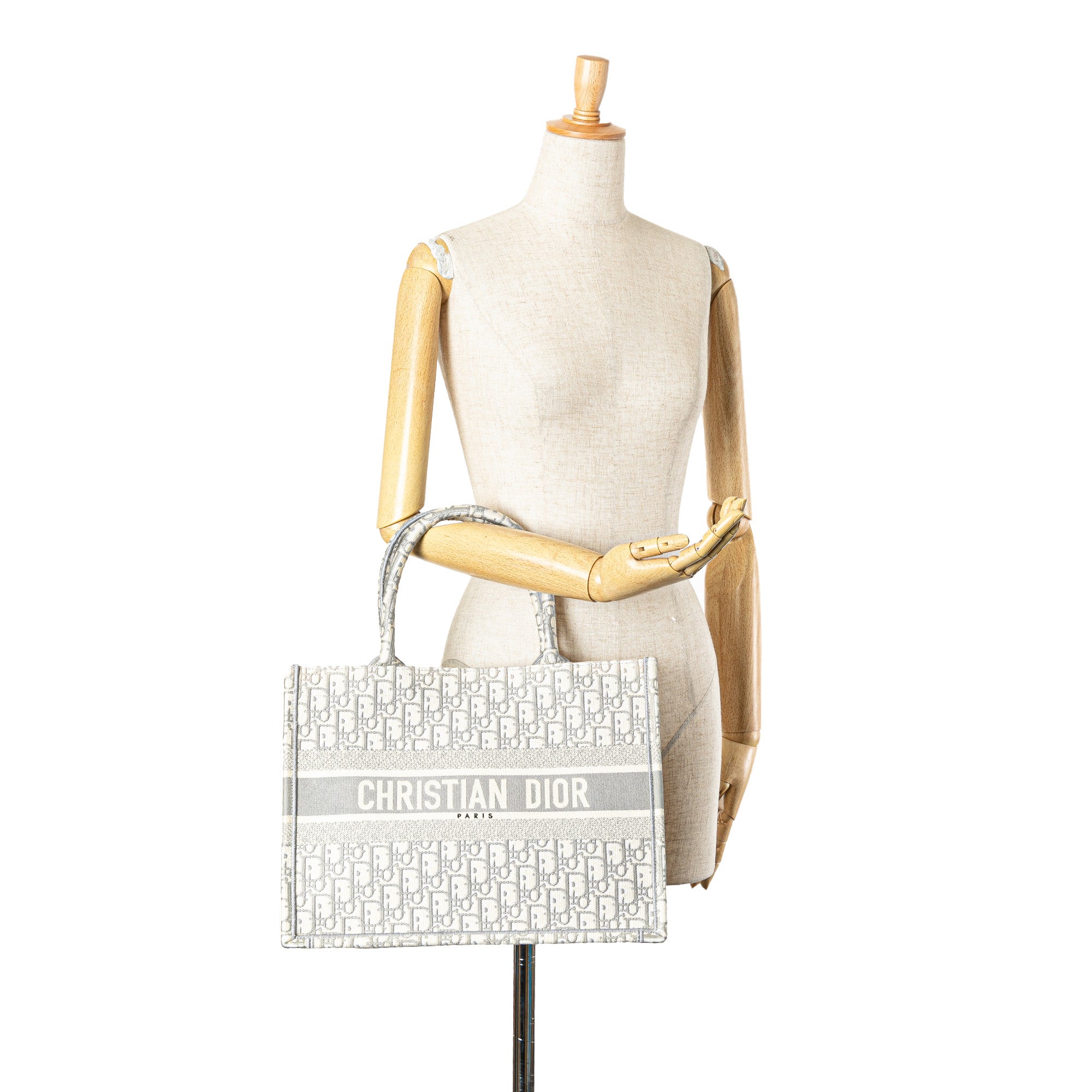 Medium Oblique Canvas Book Tote