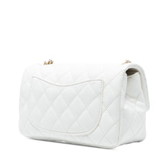 Mini Rectangular Classic Lambskin Romance Single Flap