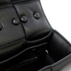 Lambskin Intrecciato Padded Chain Cassette Satchel_6