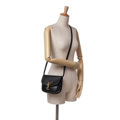 Small Leather Monogram Kaia Crossbody