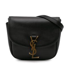 Small Leather Monogram Kaia Crossbody