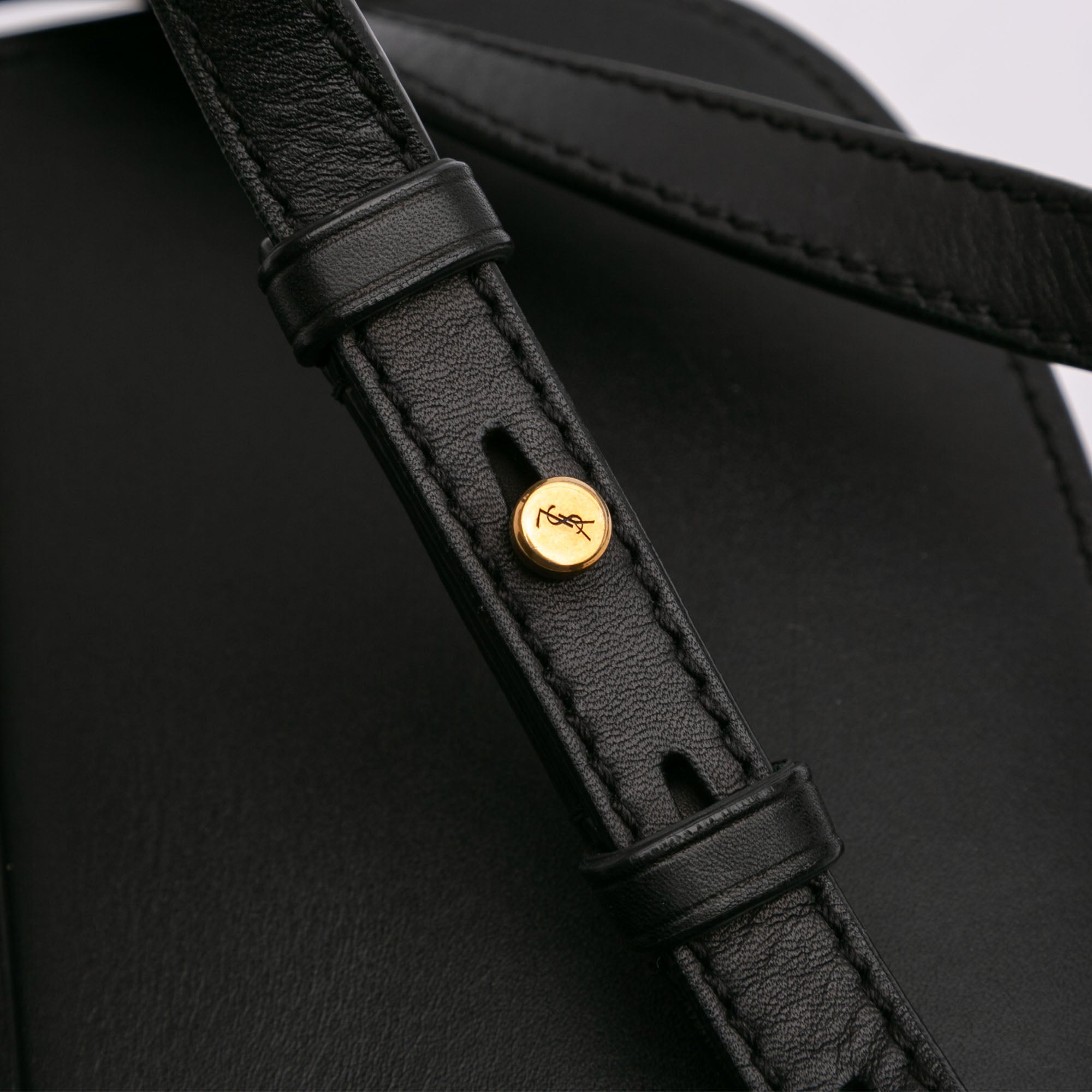 Small Leather Monogram Kaia Crossbody