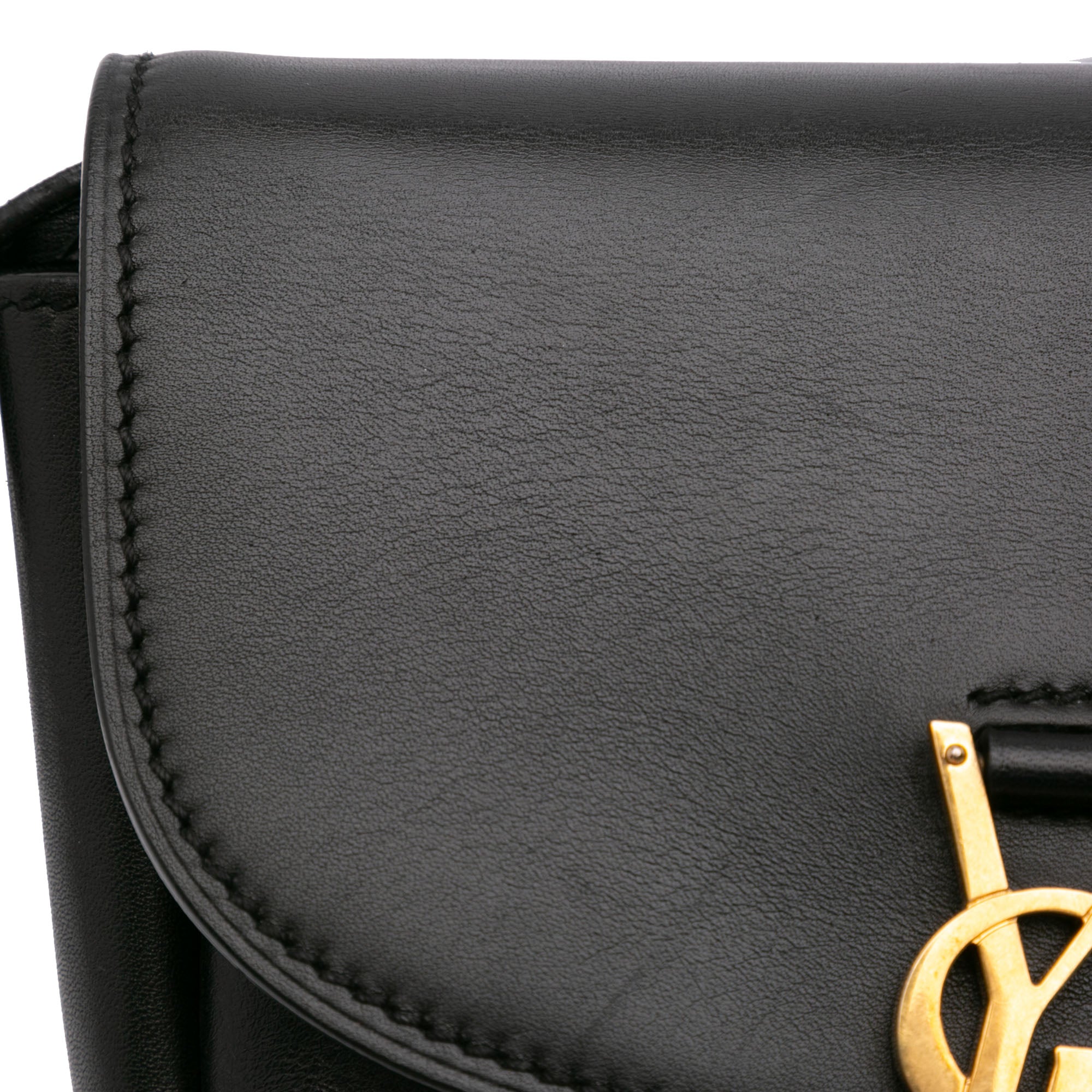 Small Leather Monogram Kaia Crossbody