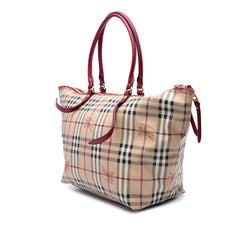 Medium Haymarket Check Coated Canvas Salisbury Tote