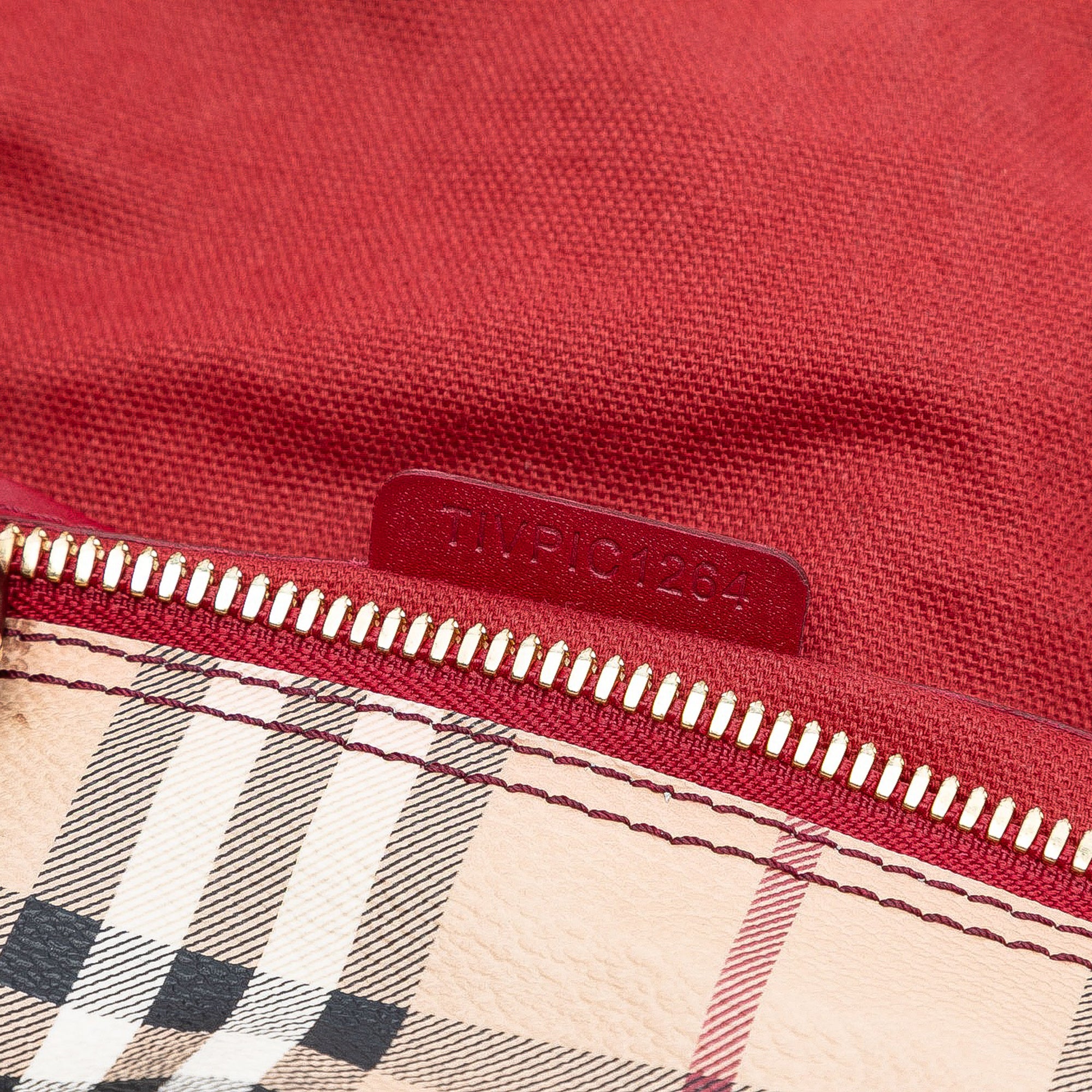 Medium Haymarket Check Coated Canvas Salisbury Tote