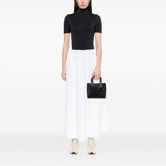 Medium Lambskin Cannage Lady Dior