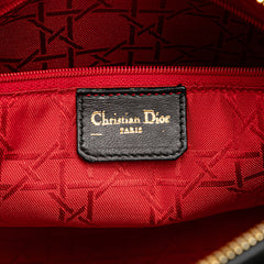 Medium Lambskin Cannage Lady Dior