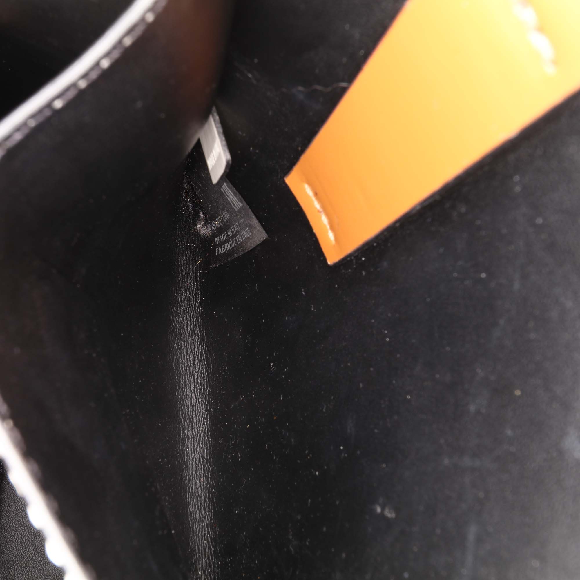 Felt Trimmed Leather Museo Shopper Tote