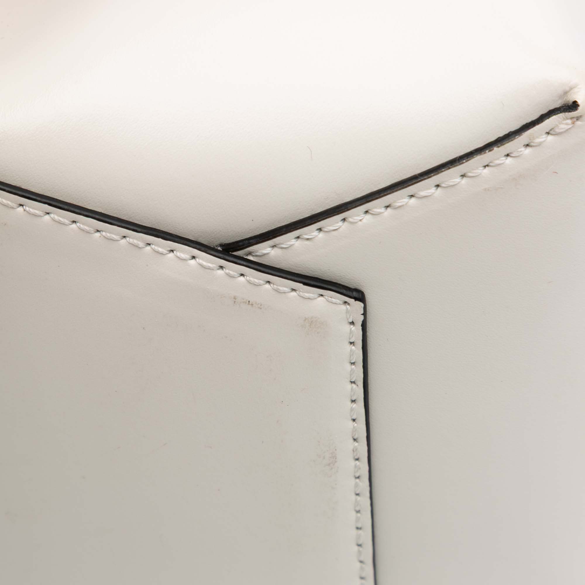 Felt Trimmed Leather Museo Shopper Tote
