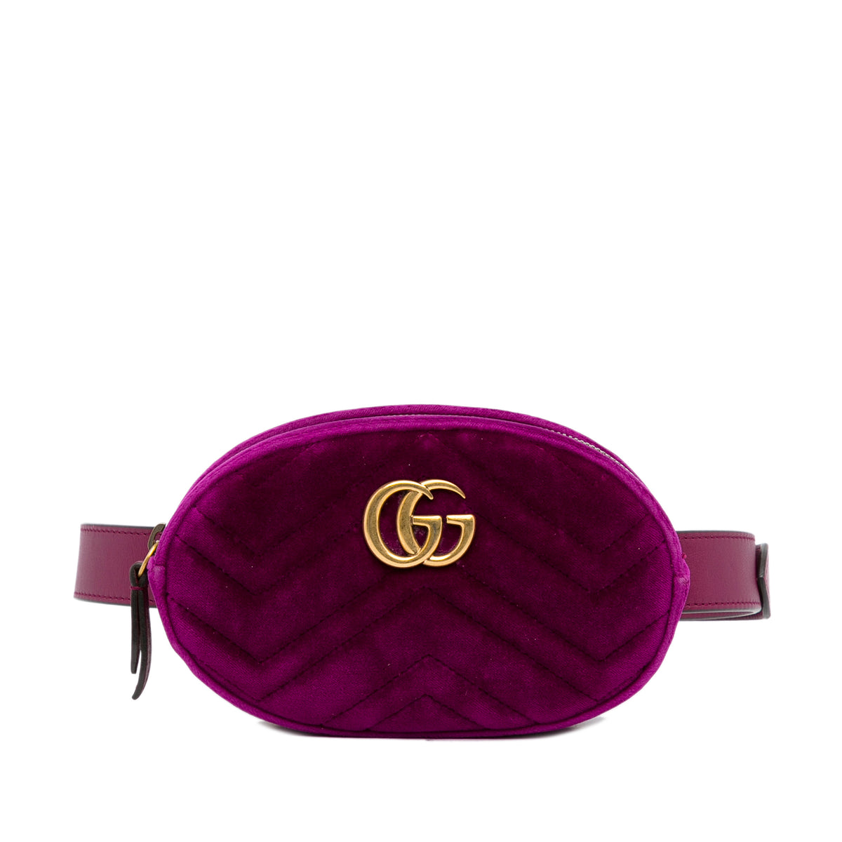 GG Marmont Velvet Belt Bag_0