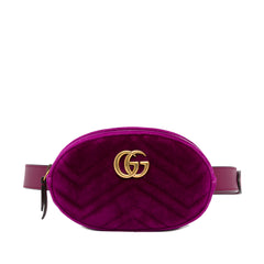 GG Marmont Velvet Belt Bag_0