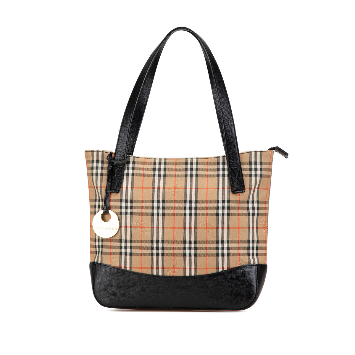 Haymarket Check Canvas Handbag