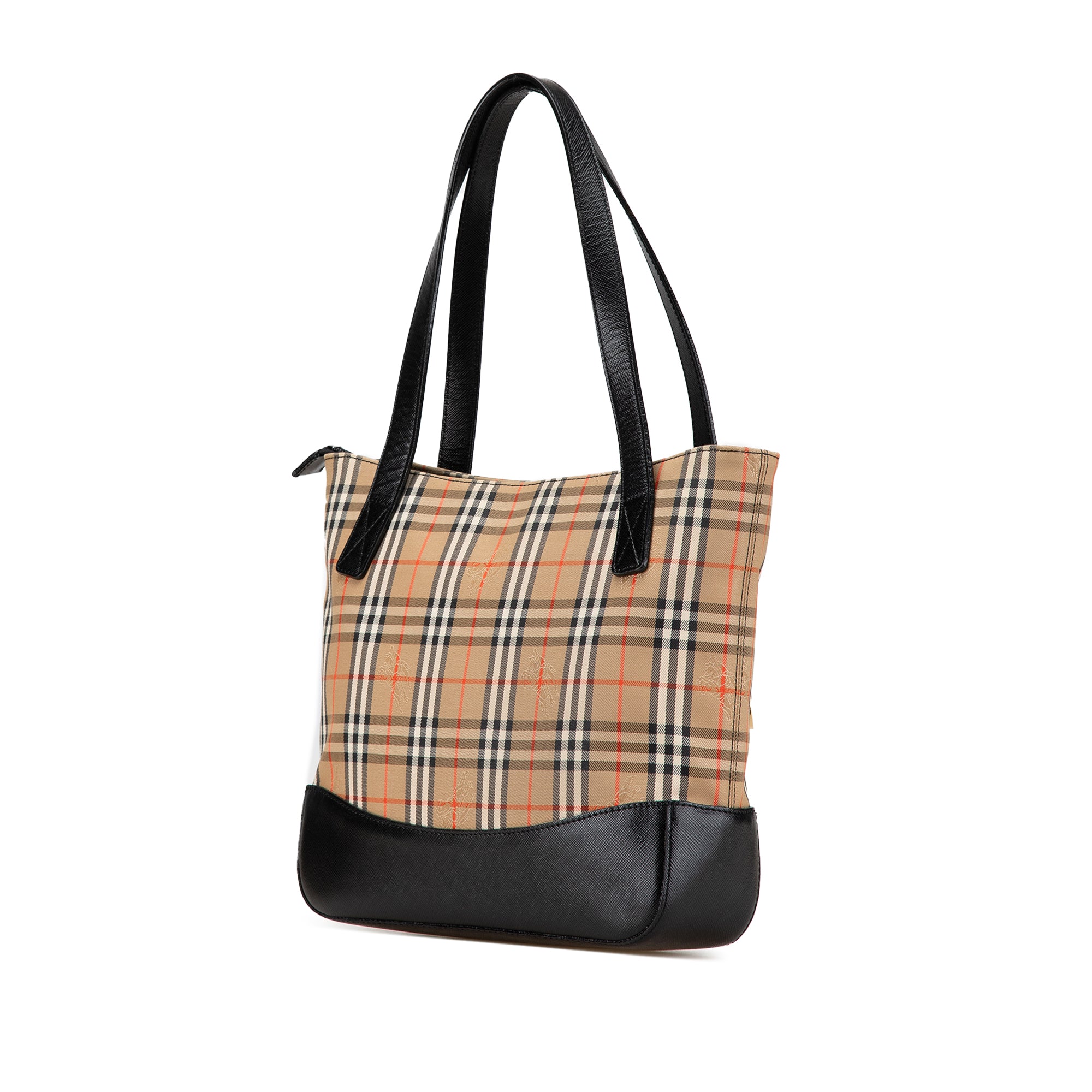 Haymarket Check Canvas Handbag