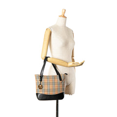 Haymarket Check Canvas Handbag