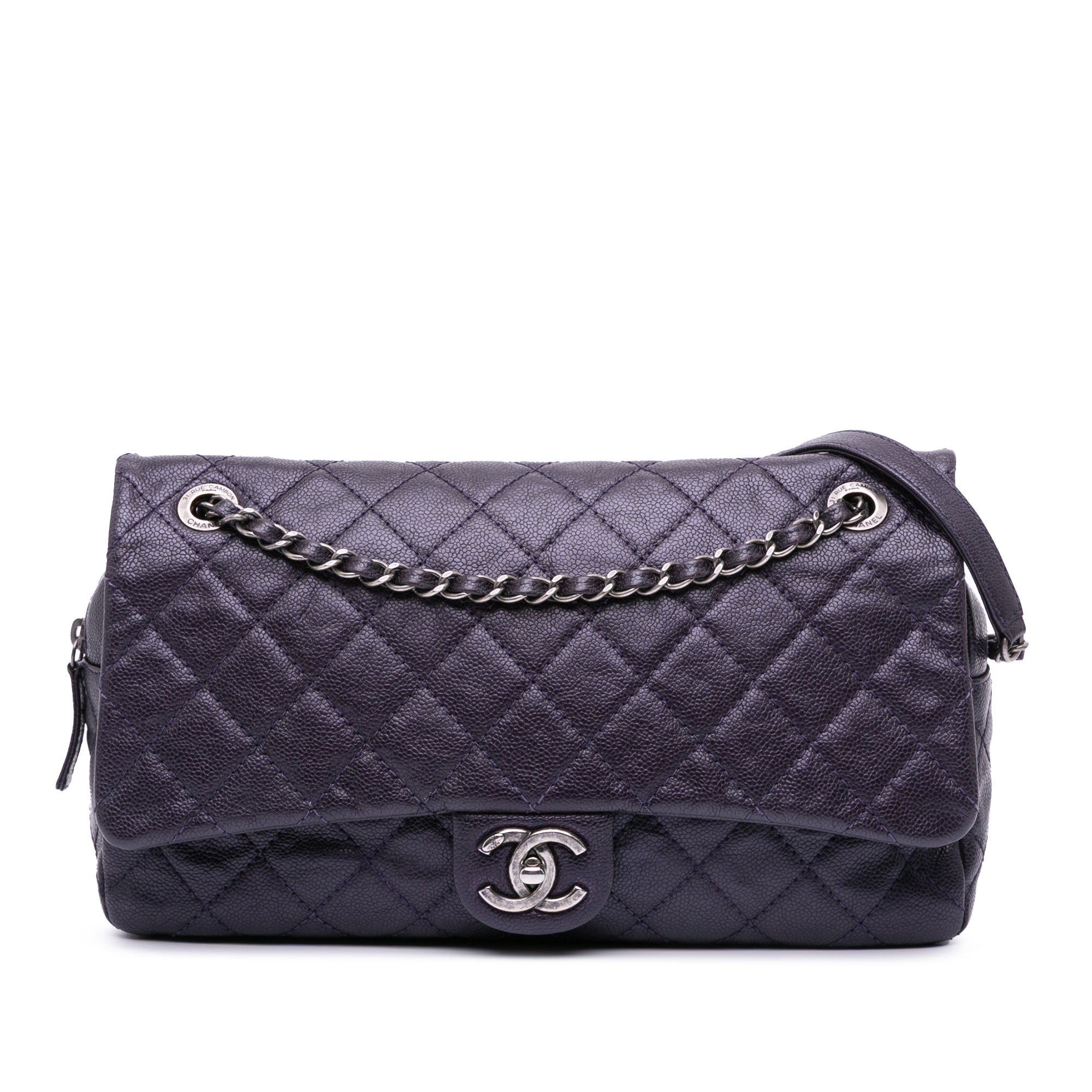 Jumbo Quilted Caviar Easy Flap Bag