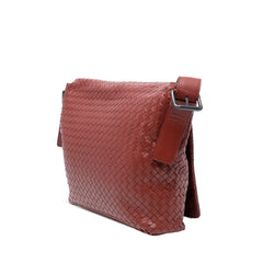 Nappa Intrecciato Flap Crossbody