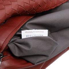 Nappa Intrecciato Flap Crossbody