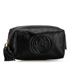 Soho Leather Cosmetic Pouch