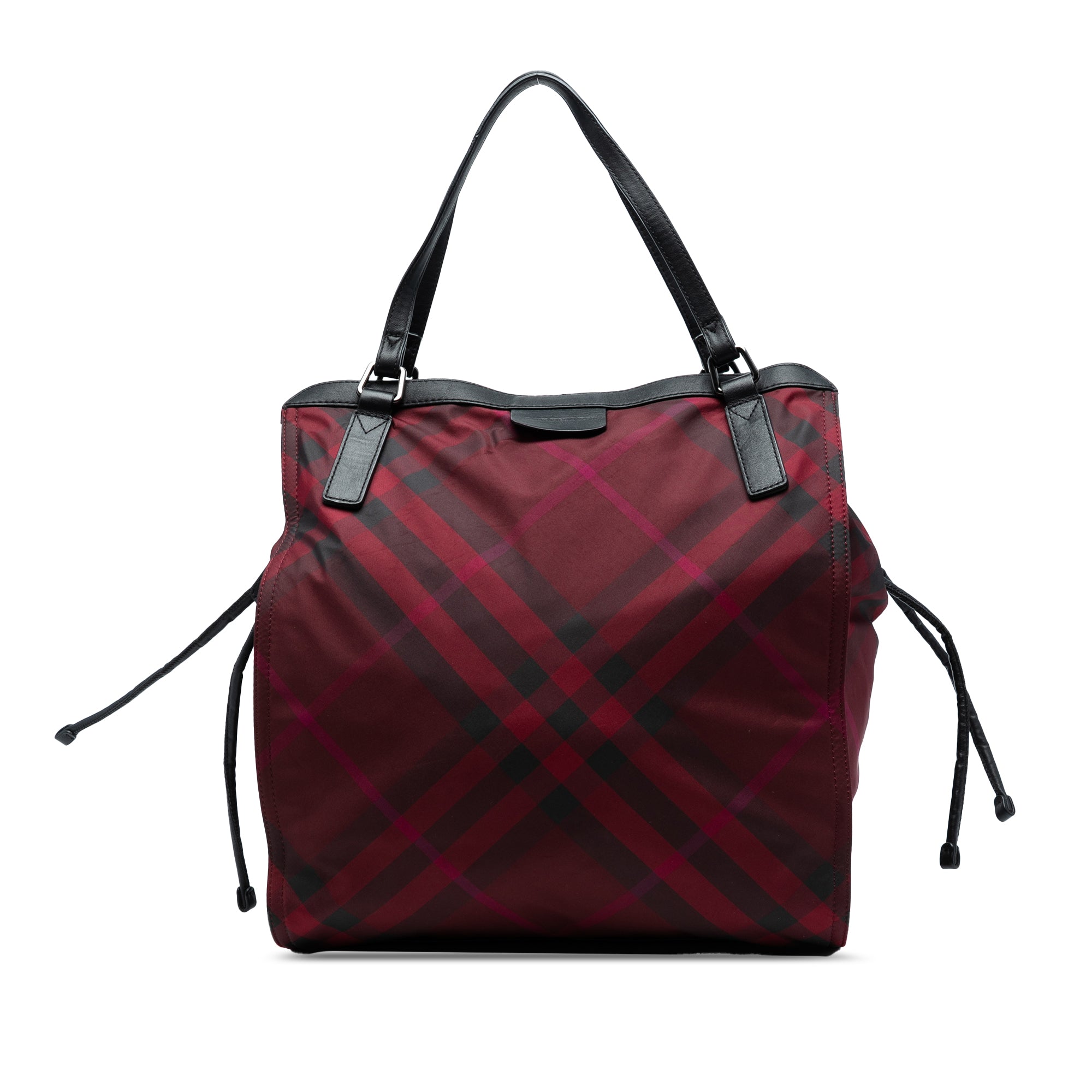 Supernova Check Nylon Buckleigh Tote