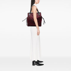 Supernova Check Nylon Buckleigh Tote