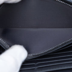 Crinkled Lambskin Cannage Lady Dior Wallet On Chain