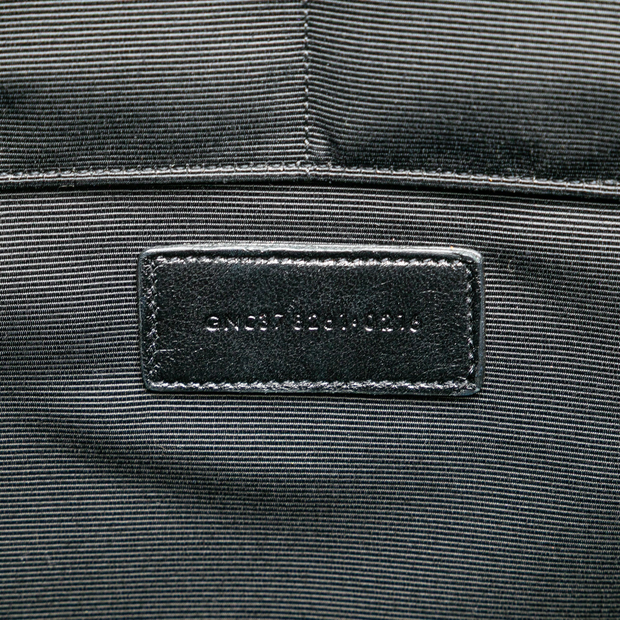 Croc Embossed Leather Document Holder