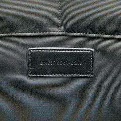 Croc Embossed Leather Document Holder