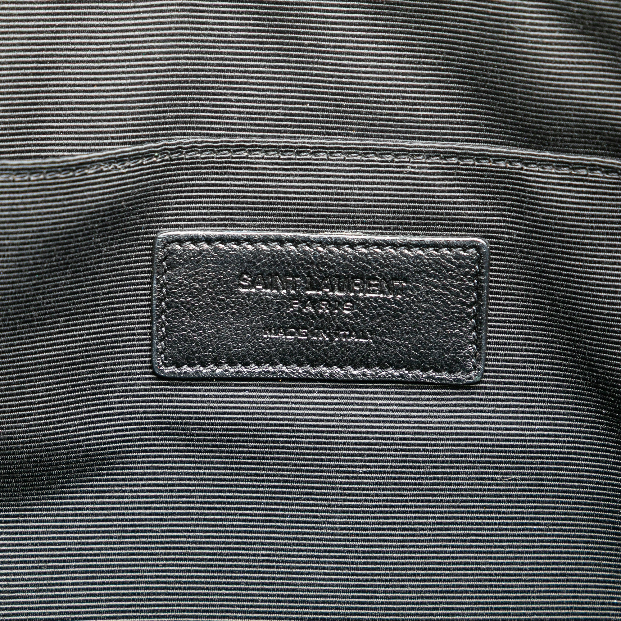 Croc Embossed Leather Document Holder