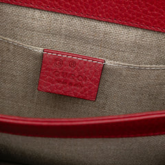 Small Dollar Calfskin Interlocking G Crossbody