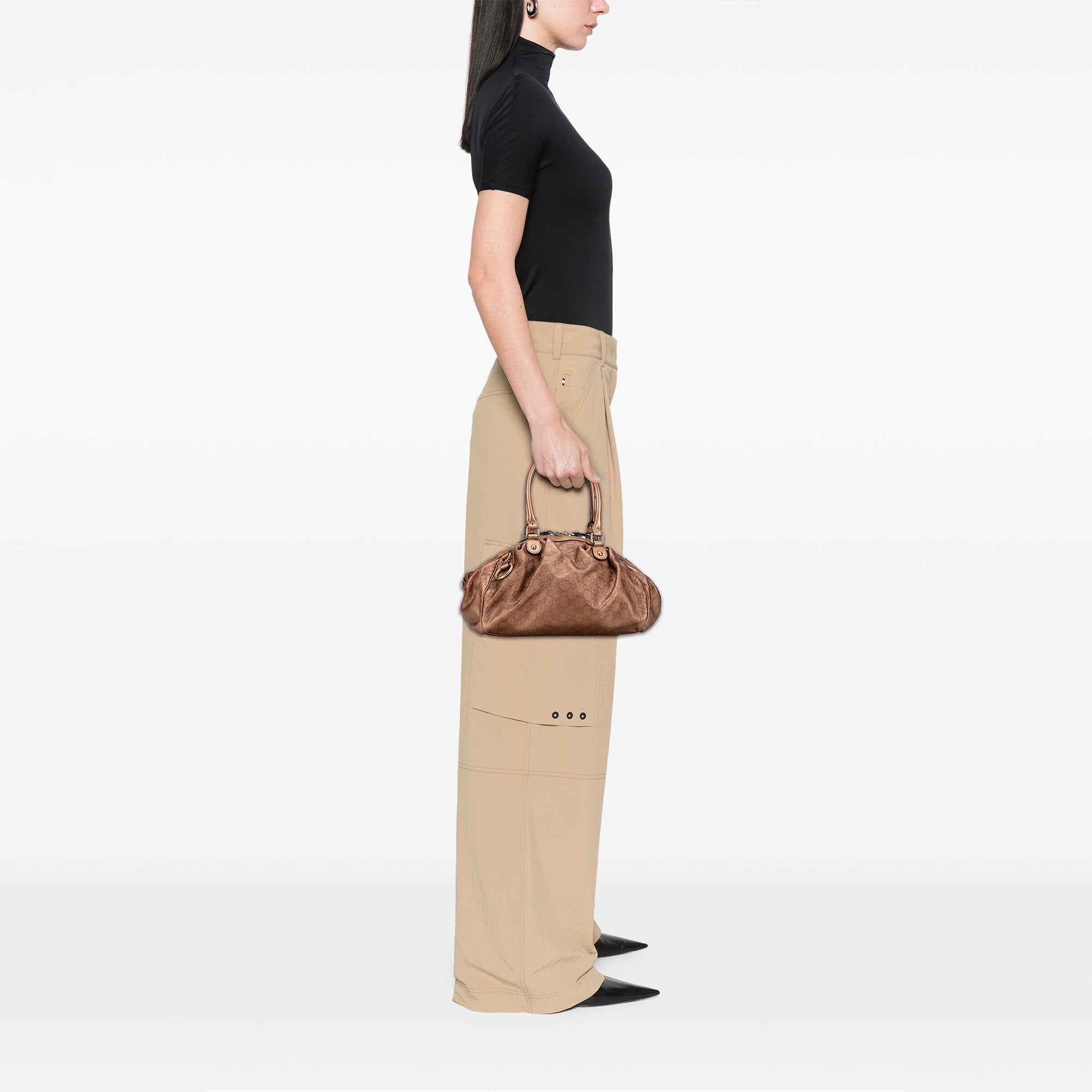 Guccissima Sukey Satchel