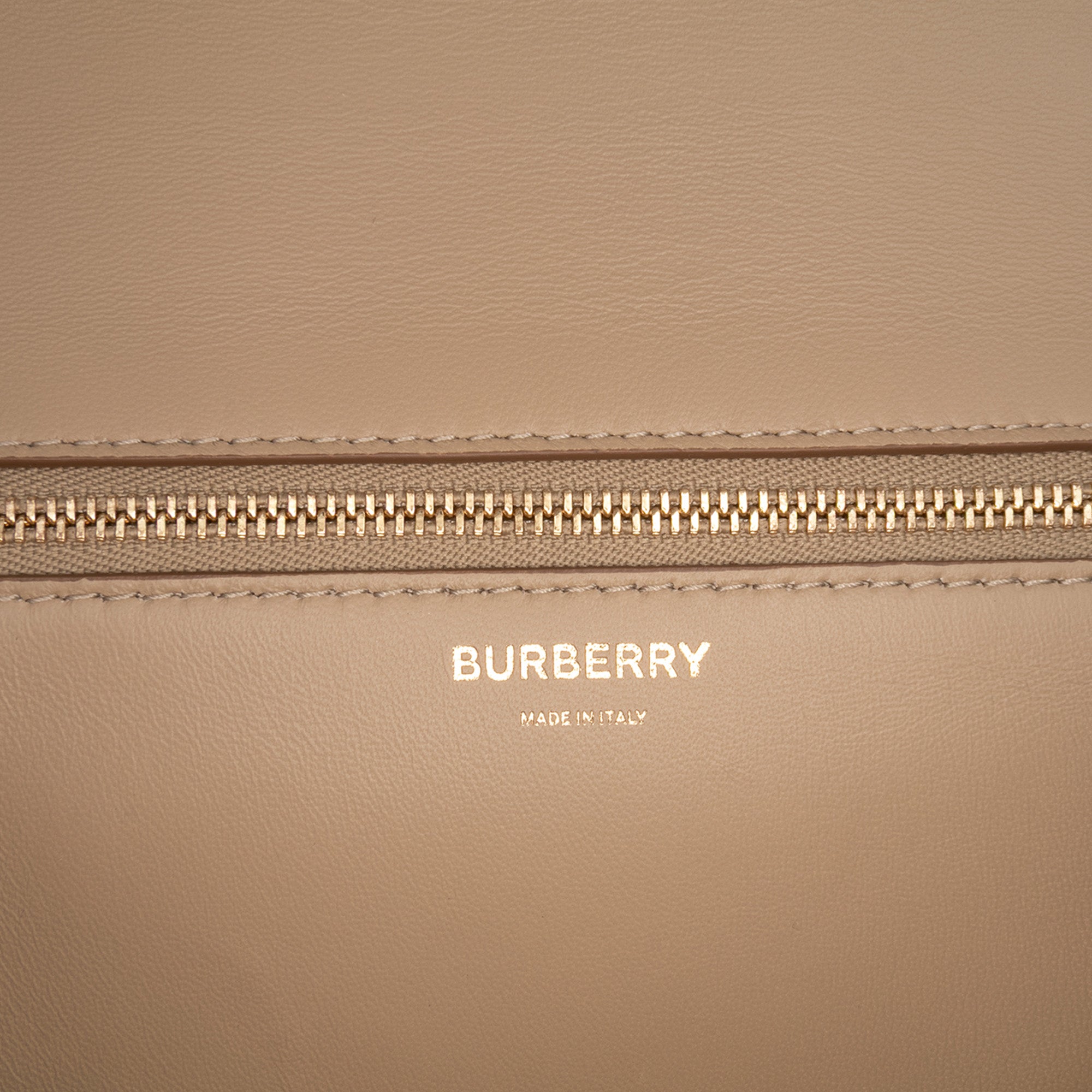 Medium TB Monogram Embossed Calfskin Chain Crossbody