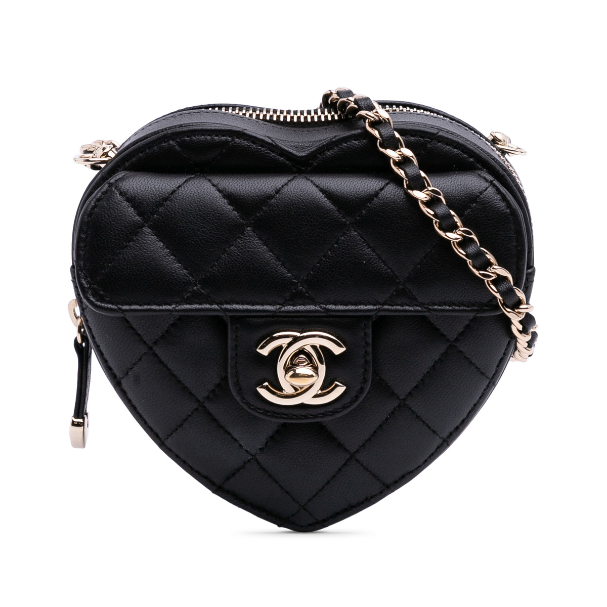 Mini Lambskin CC in Love Heart Crossbody