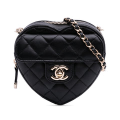 Mini Lambskin CC in Love Heart Crossbody