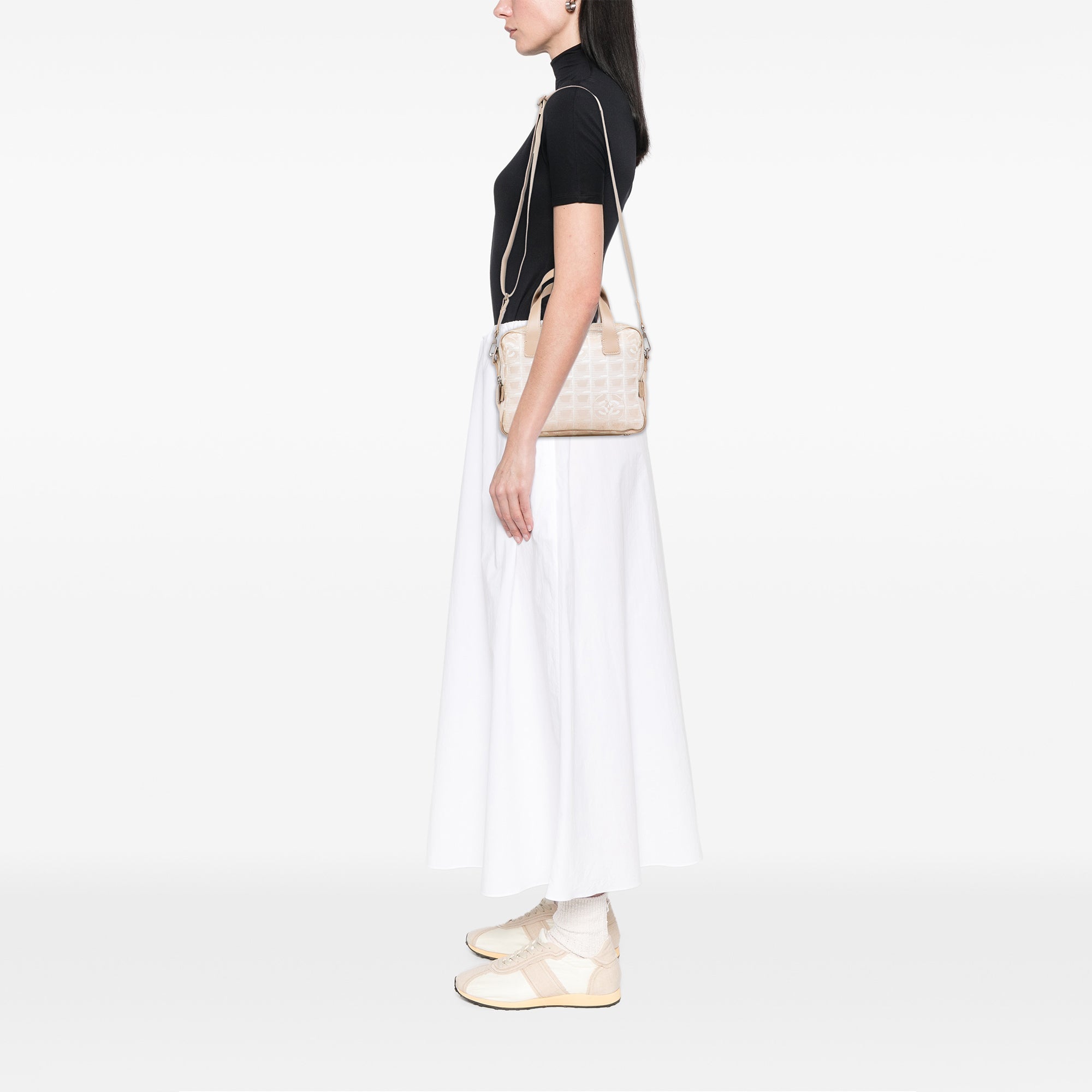 New Travel Line Nylon Satchel