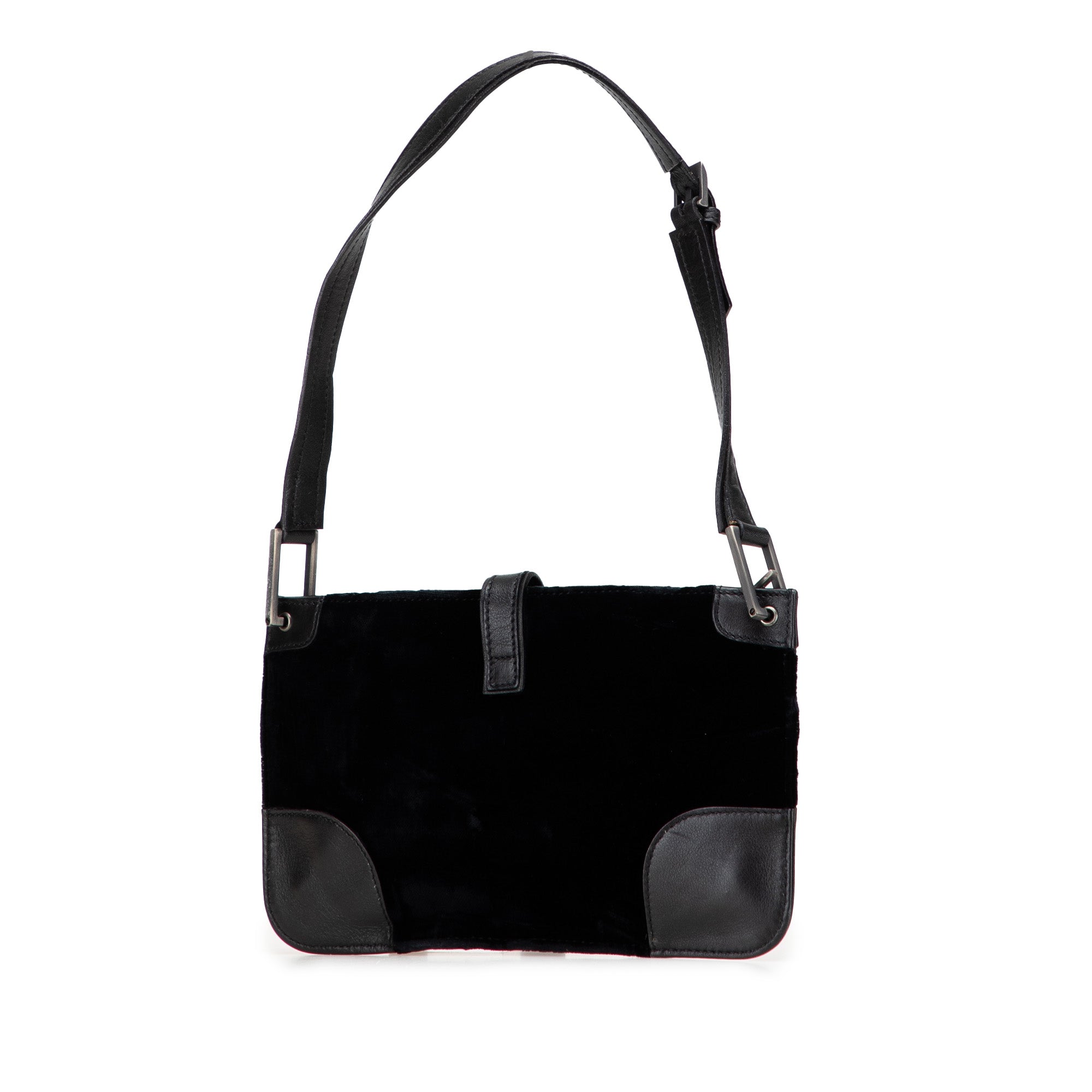 Velvet Shoulder Bag