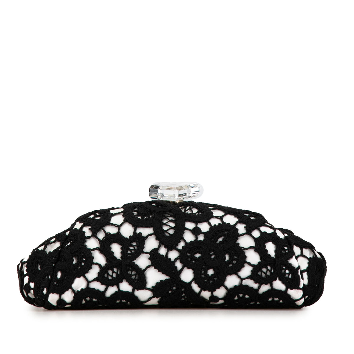 Lace Timeless Perfume Bottle Top Clutch_0