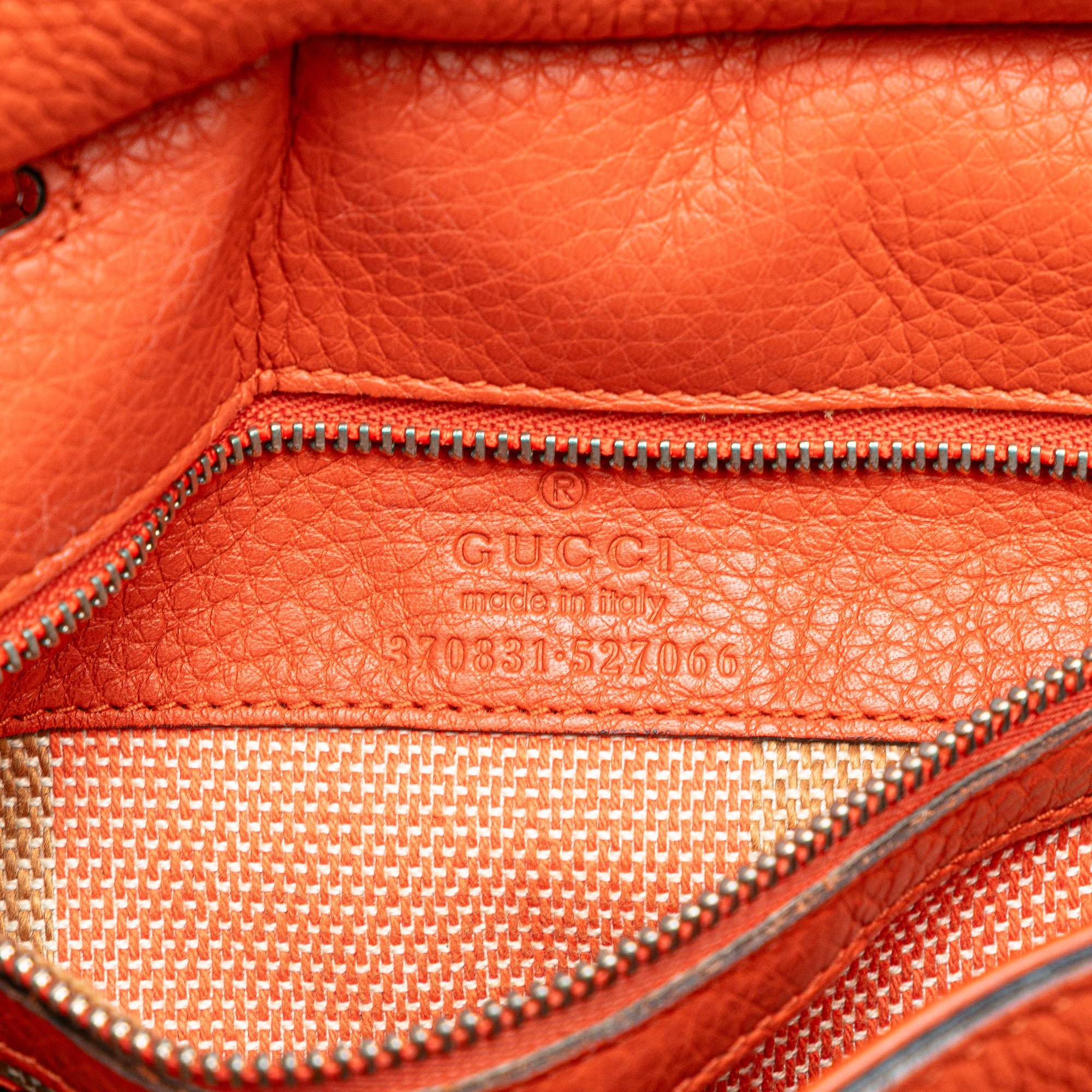Small Leather Bamboo Daily Satchel