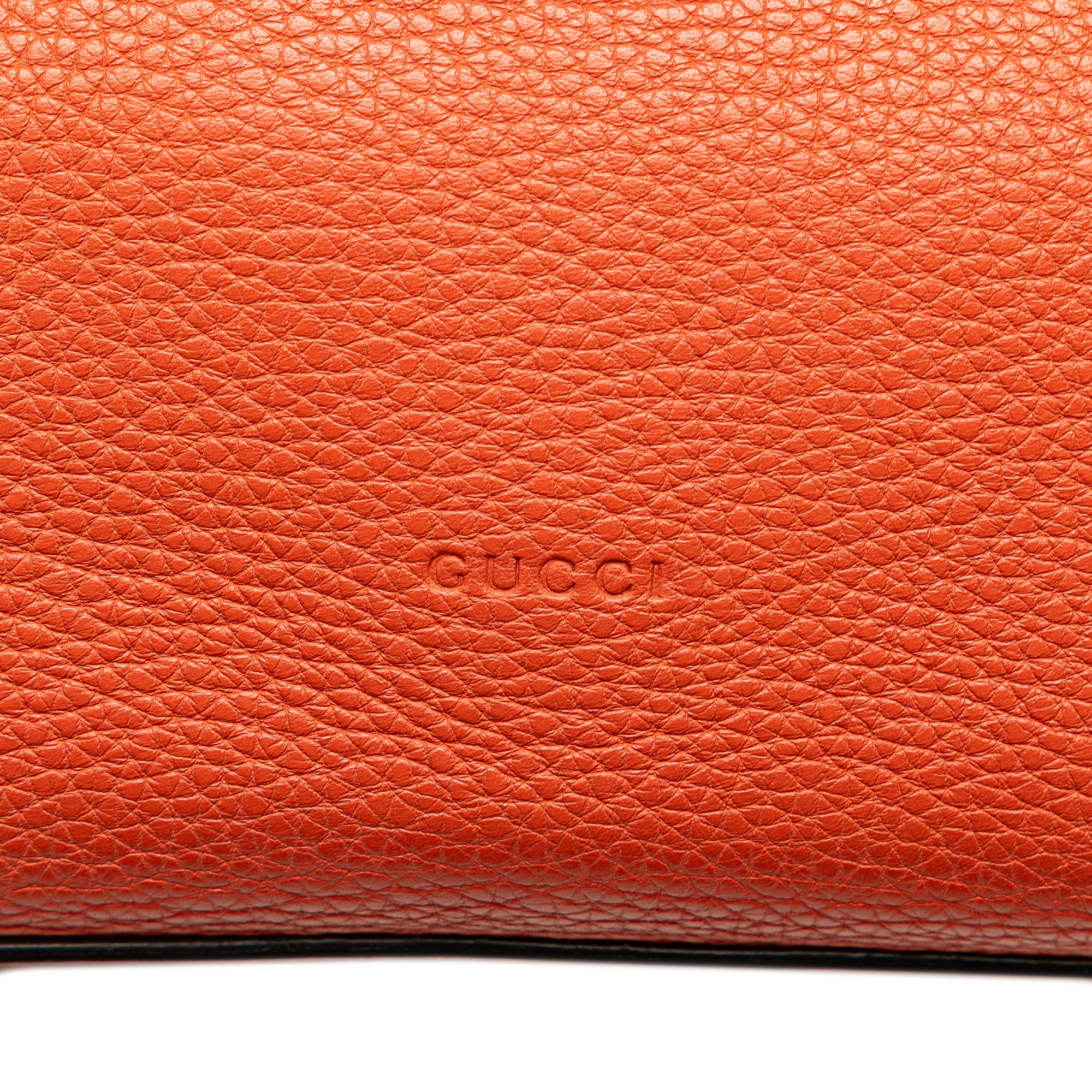 Small Leather Bamboo Daily Satchel