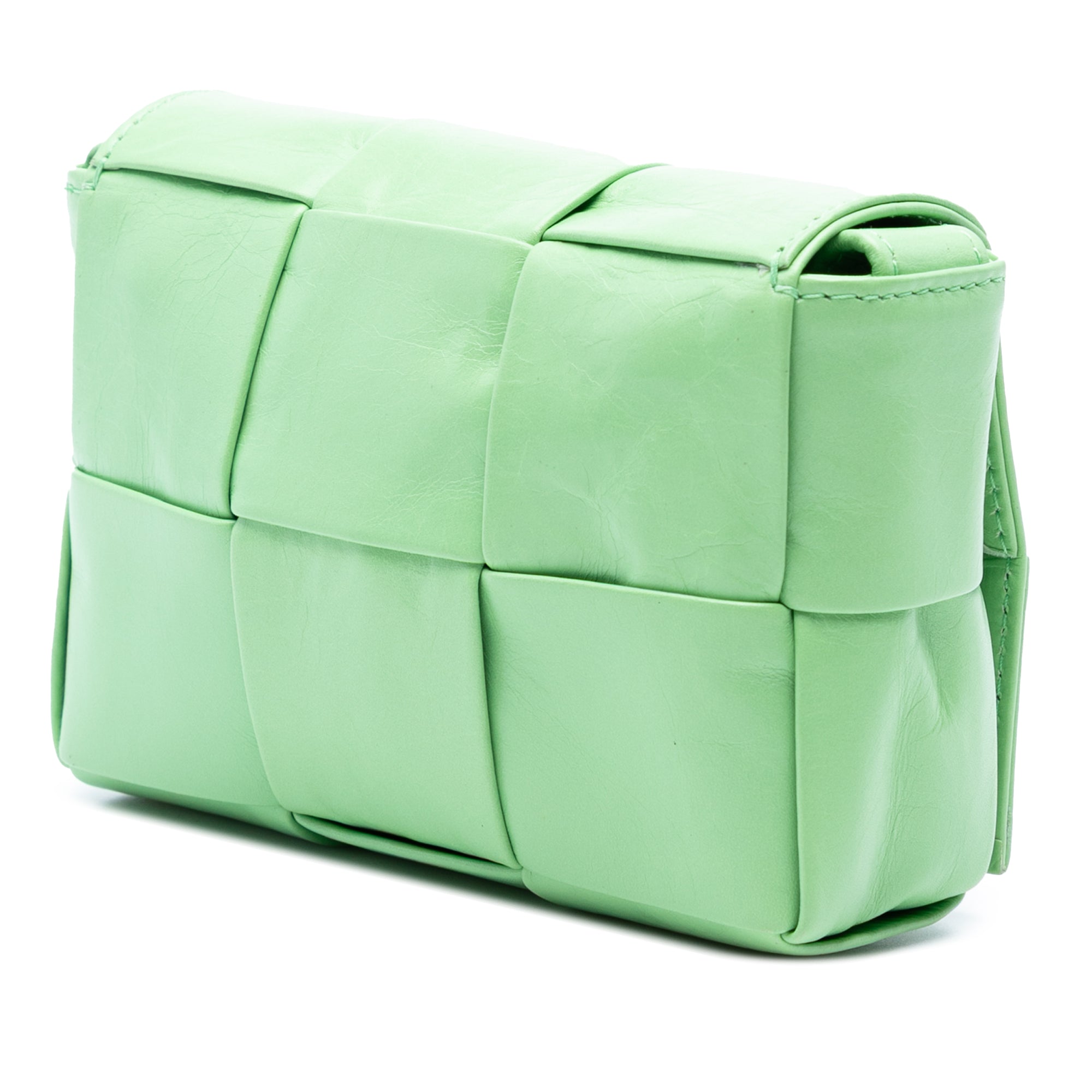 Extra Mini Nappa Intrecciato Cassette Crossbody