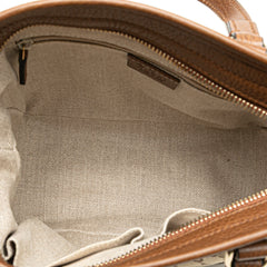 Small GG Canvas Bree Satchel