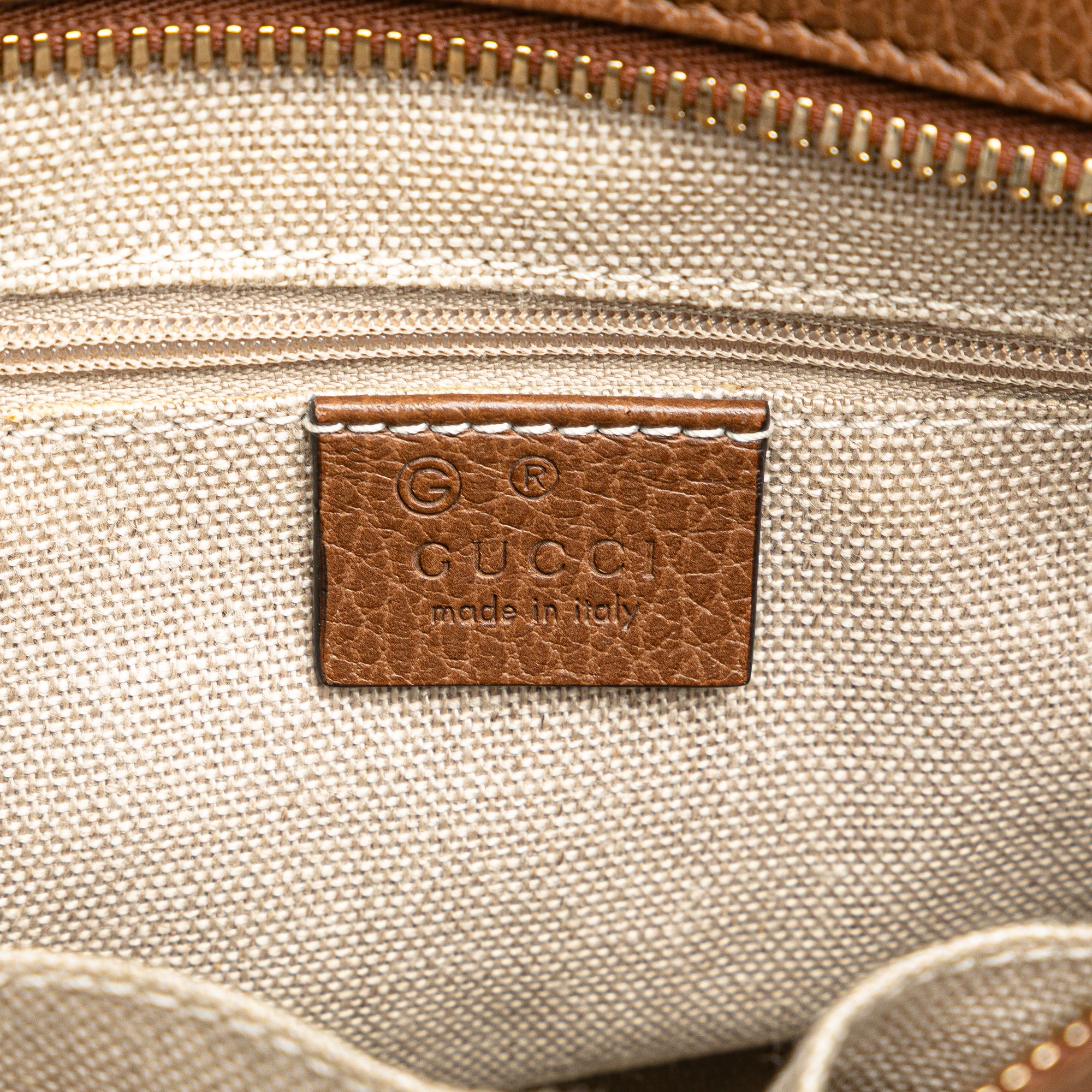 Small GG Canvas Bree Satchel