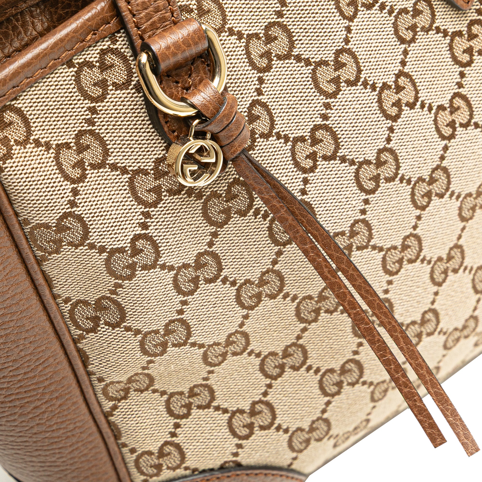 Small GG Canvas Bree Satchel