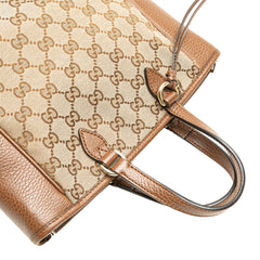 Small GG Canvas Bree Satchel
