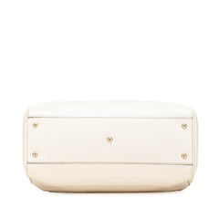 Medium Leather Bamboo Diana Tote